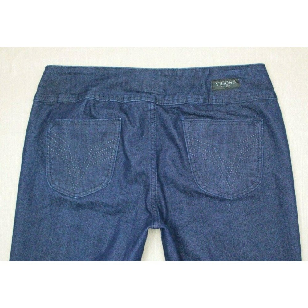 Vigoss Classic Boot Cut Jeans Triple Button